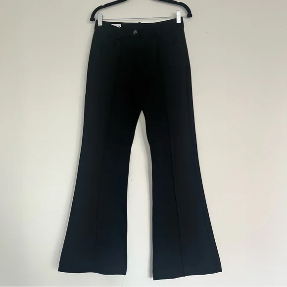 Zara Black Flare Pant - Picture 1 of 4